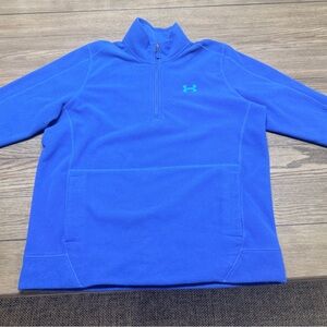 Under Armour Royal Blue Performance Cold Gear Pullover XL